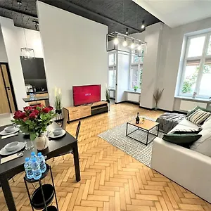 Luxury 100m2 Loft Design-apartment At Wawel + Netflix Apartament Kraków